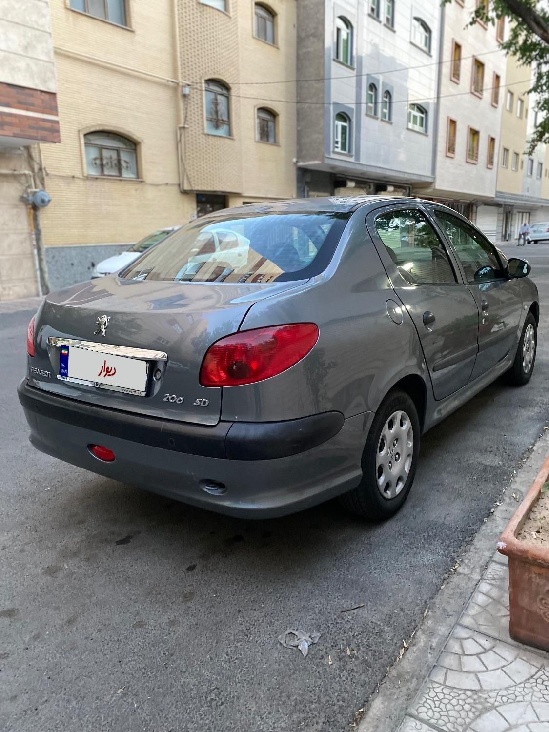 پژو 206 SD v8 - 1396