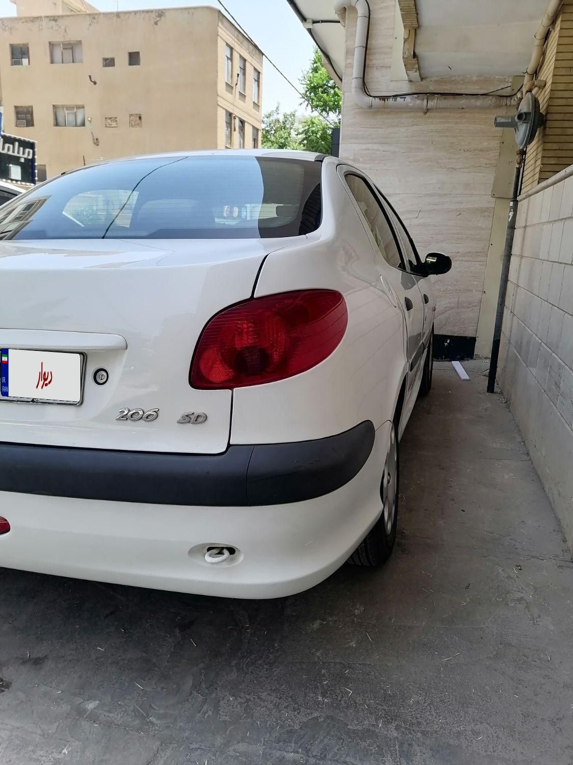 پژو 206 SD v8 - 1400