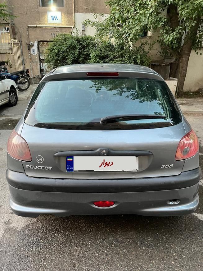 پژو 206 تیپ 5 - 1384
