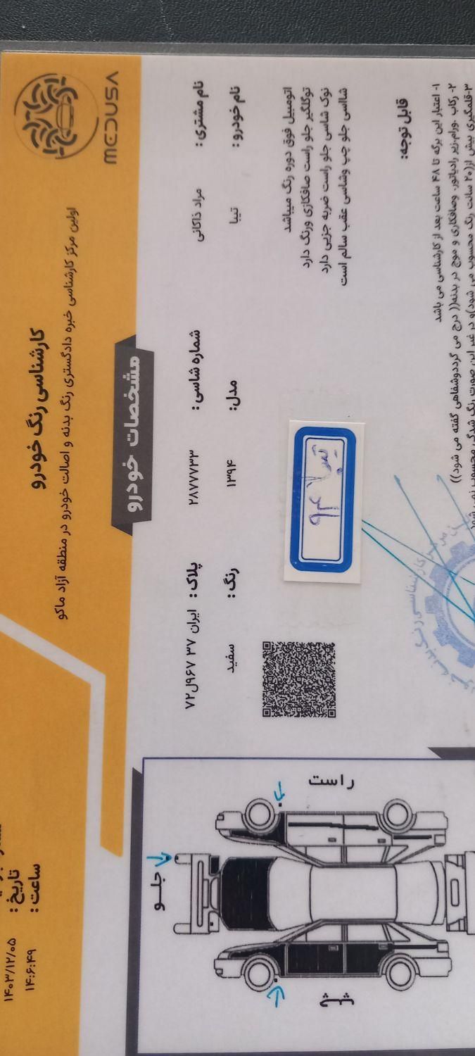 خودرو تیبا، صندوق دار آگهی ann_18261322