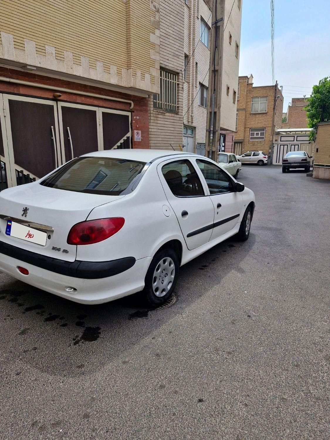 پژو 206 SD v8 - 1396