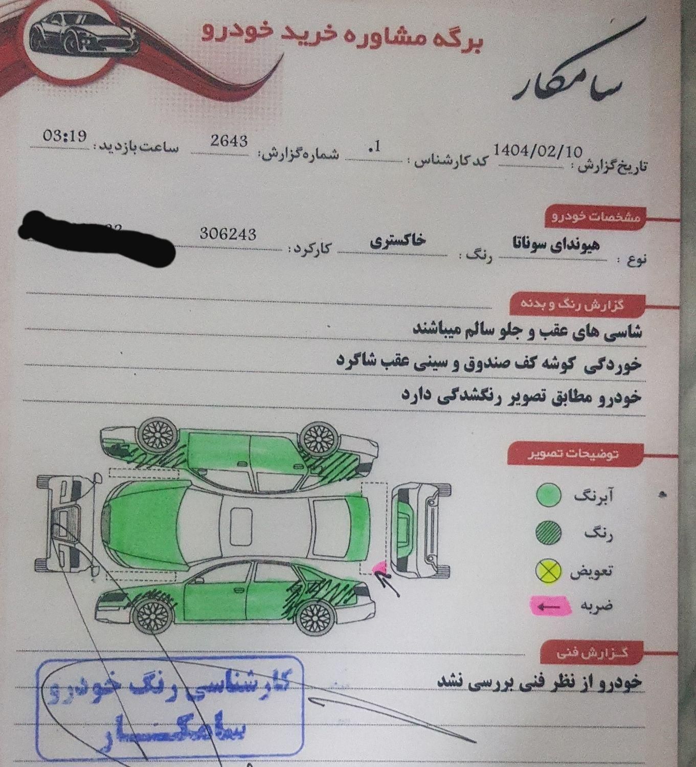 هیوندای سوناتا اتوماتیک NF 2400 - 2007