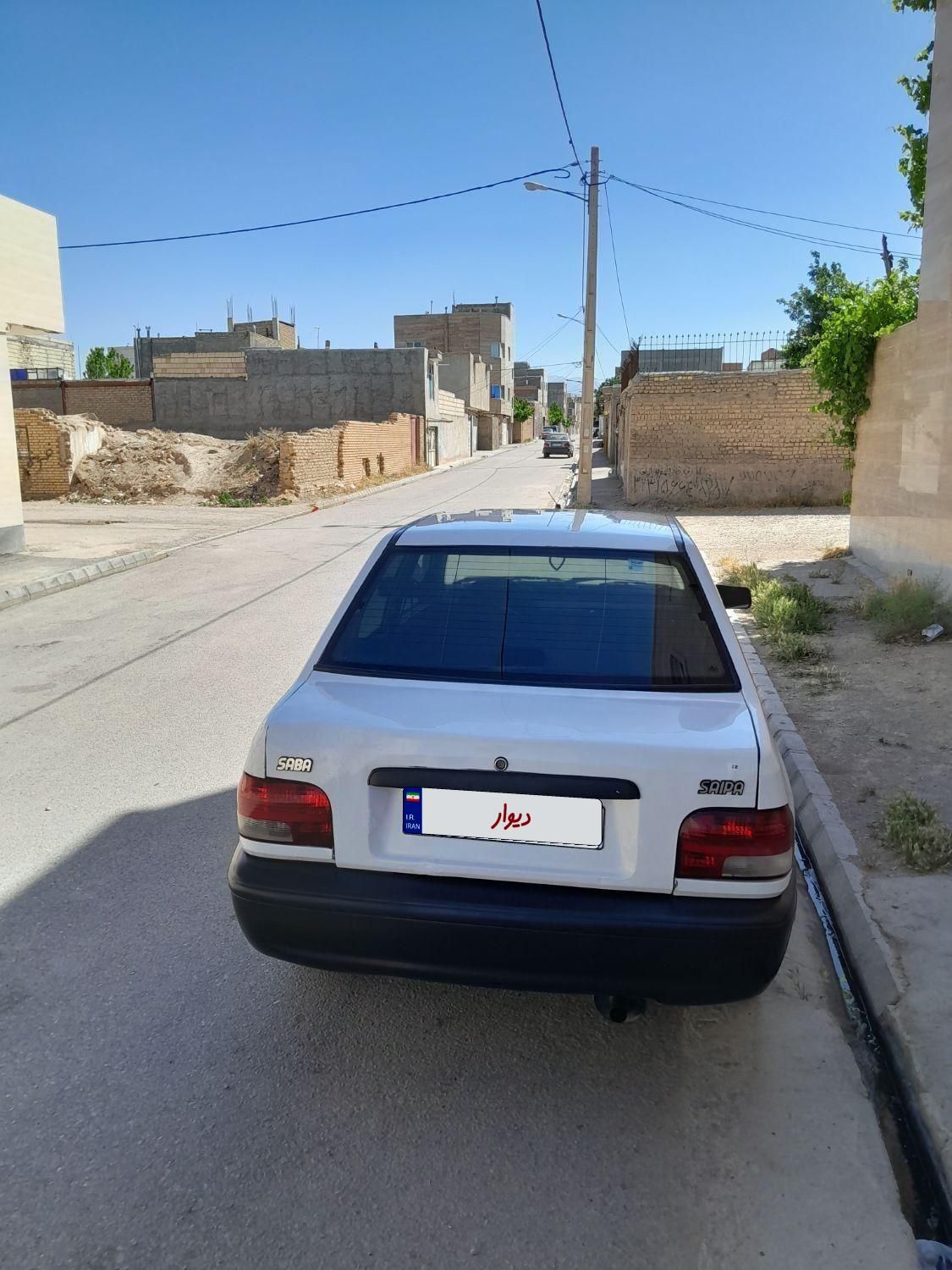 پراید صبا دنده‌ای - 1387