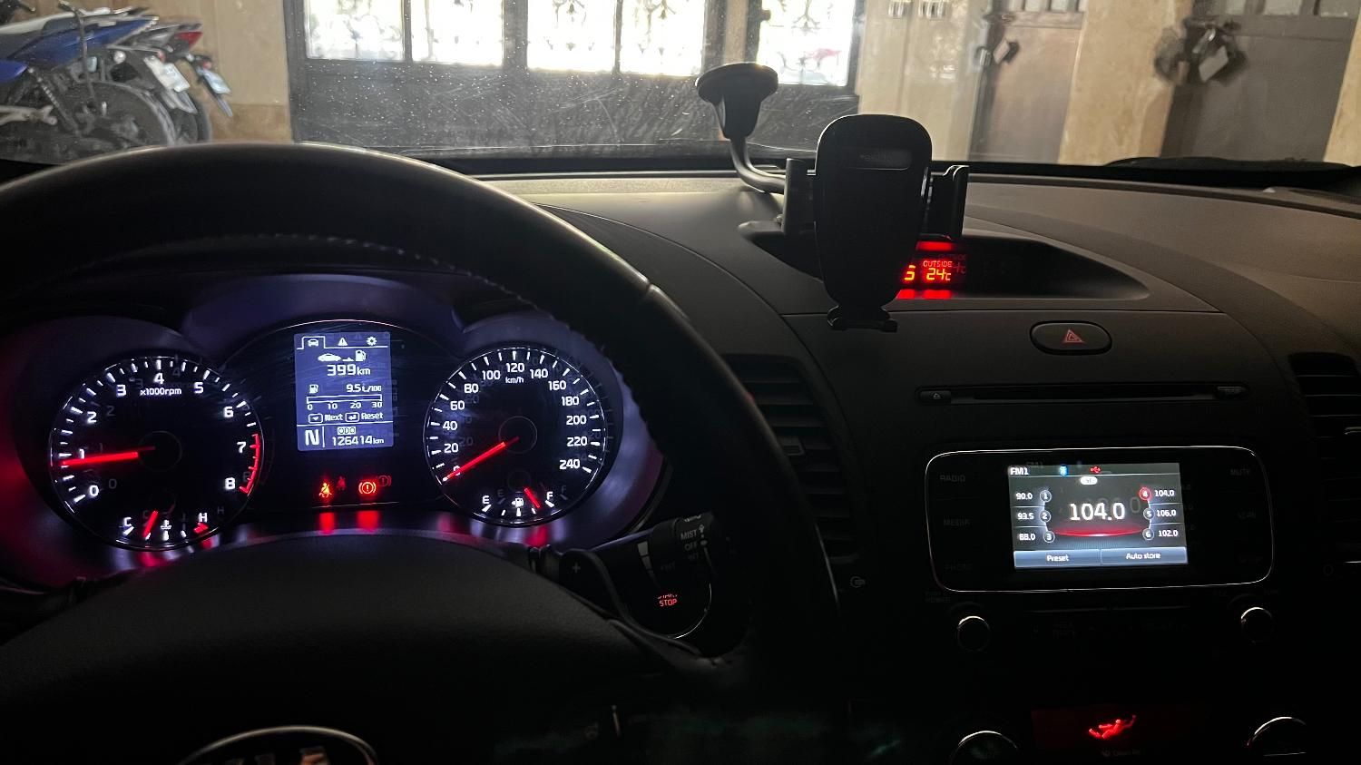 کیا سراتو 2.0 لیتر اتوماتیک GT لاین - 2015