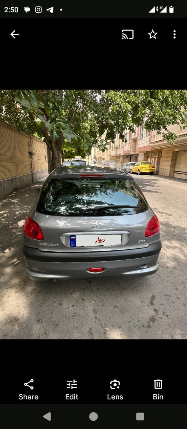 پژو 206 تیپ 5 - 1390