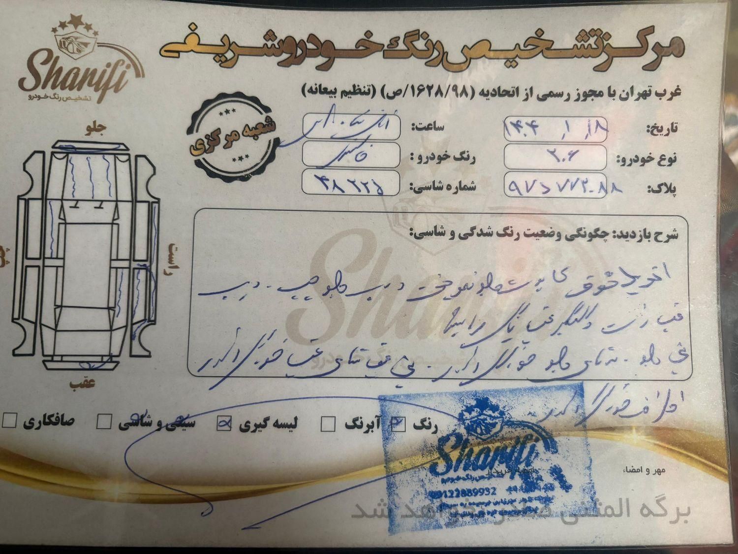 پژو 206 تیپ 5 - 1393