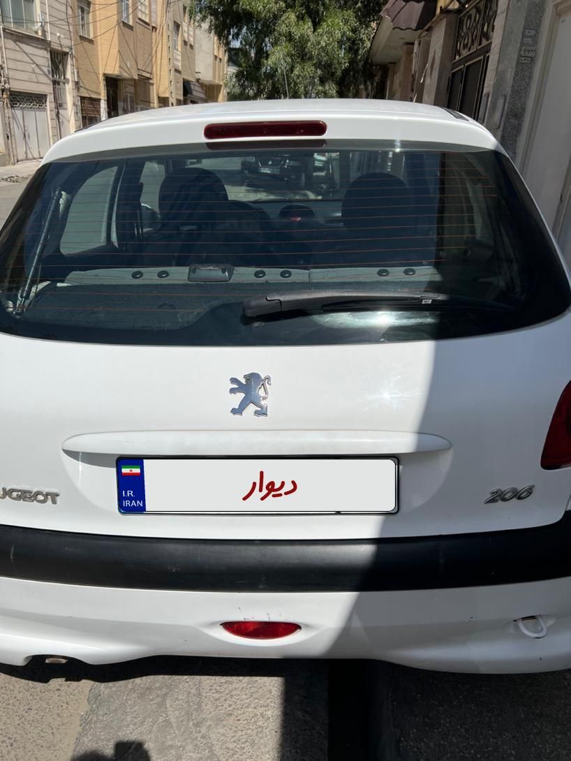 پژو 206 تیپ 2 - 1398