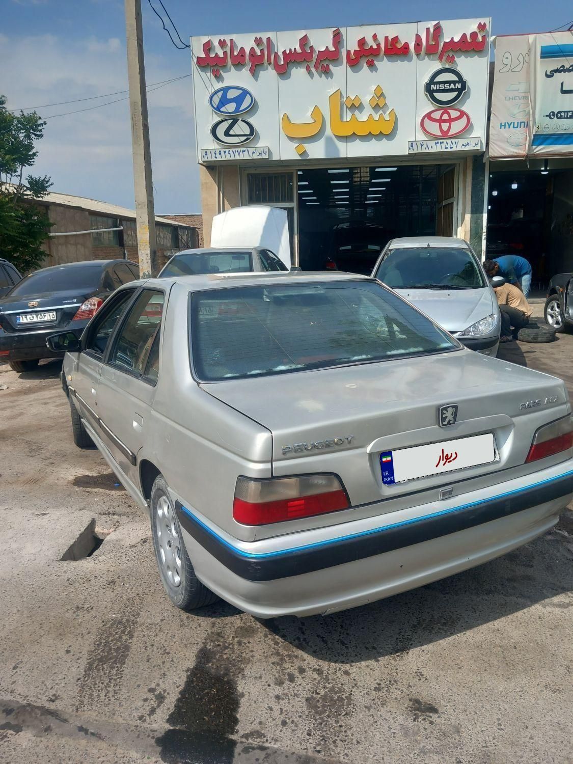 پژو پارس XU7ساده - 1382