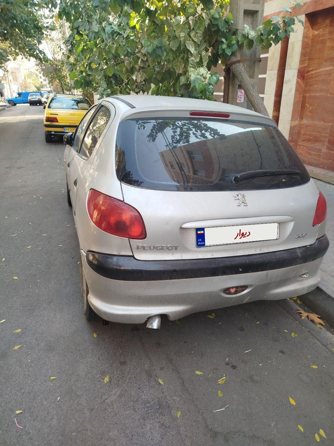 پژو 206 تیپ 2 - 1384