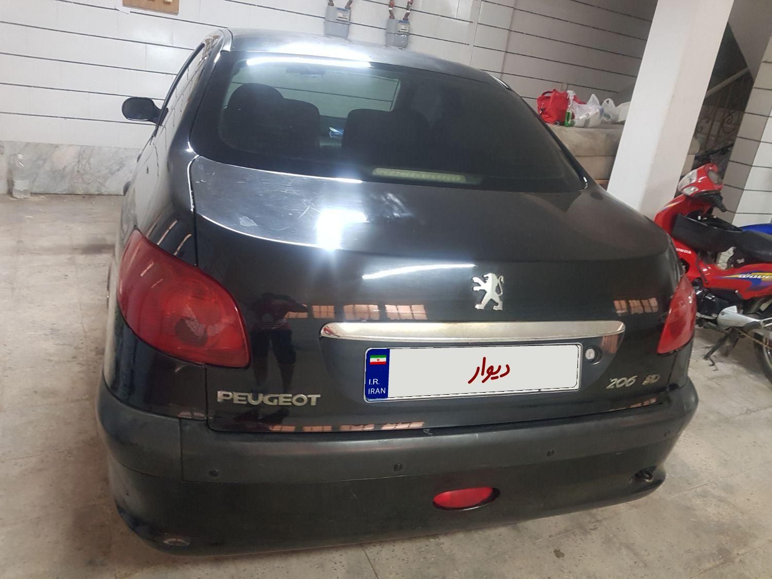پژو 206 SD v8 - 1391