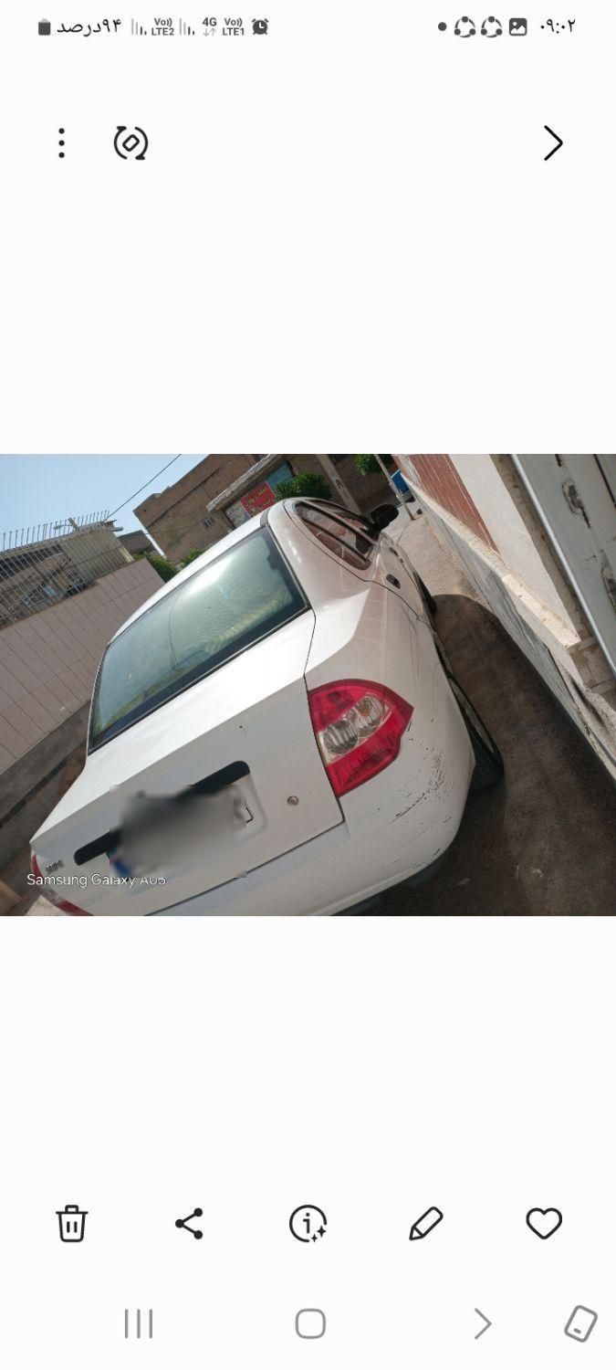 تیبا صندوق دار EX - 1392
