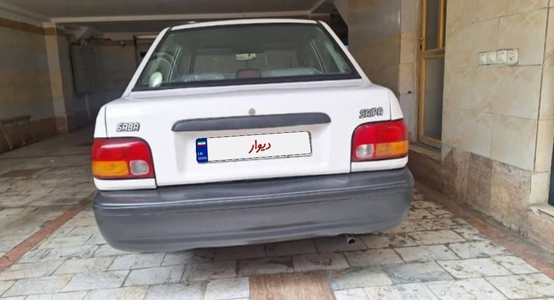پراید صبا دنده‌ای - 1386