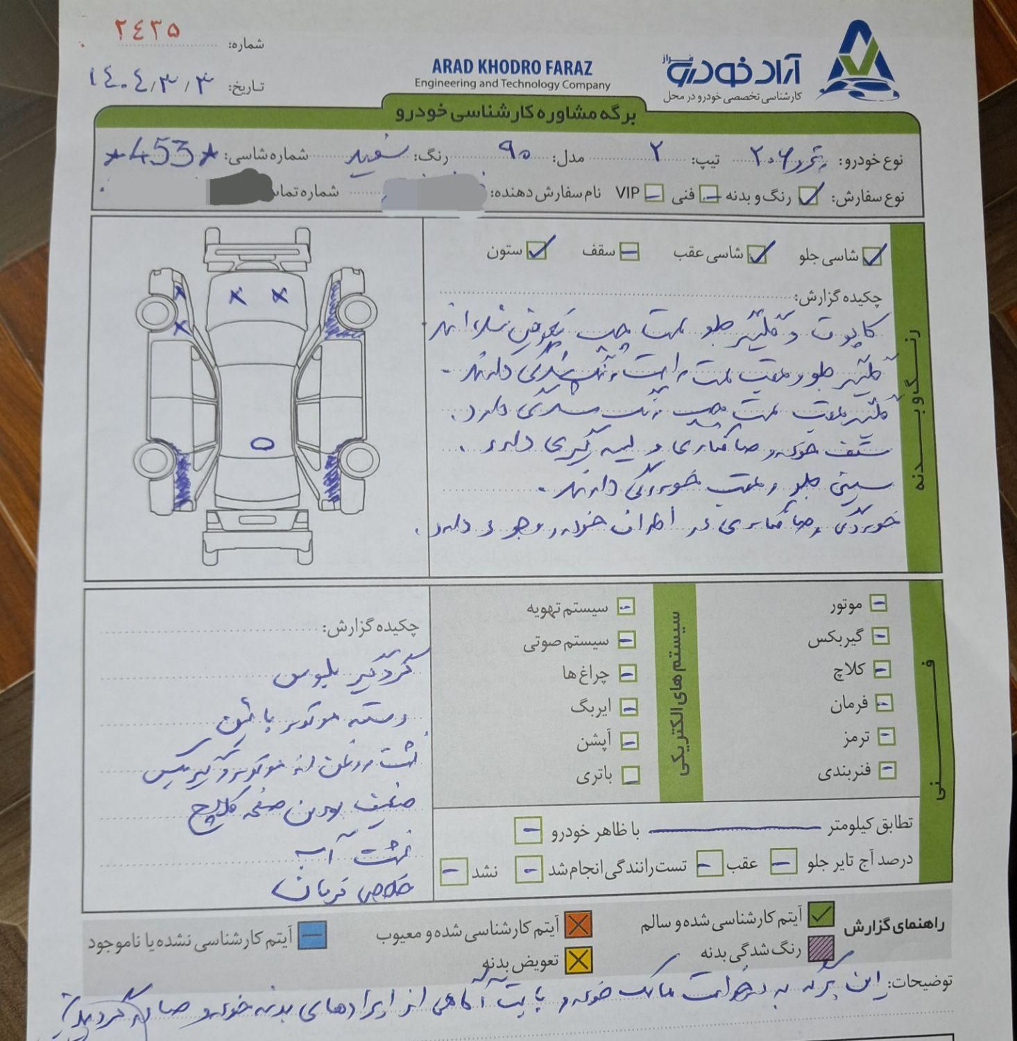 پژو 206 تیپ 2 - 1390