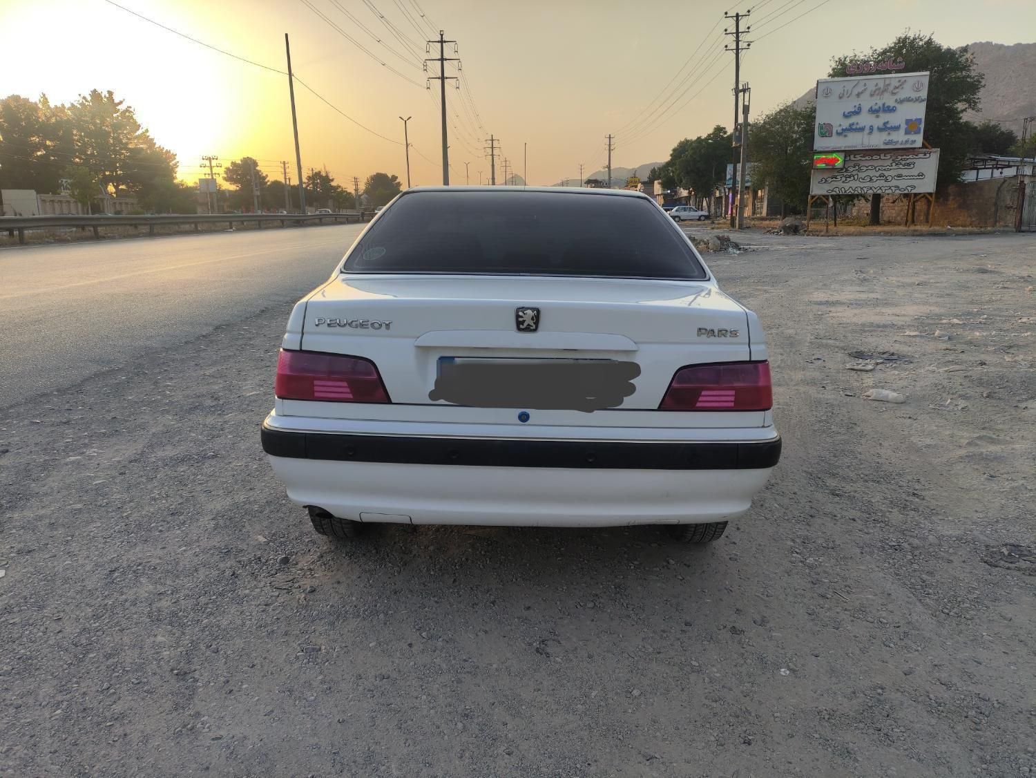 پژو پارس دوگانه سوز - 1394