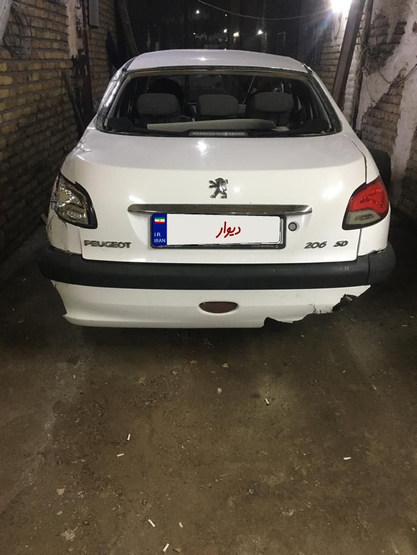 پژو 206 SD v8 - 1392
