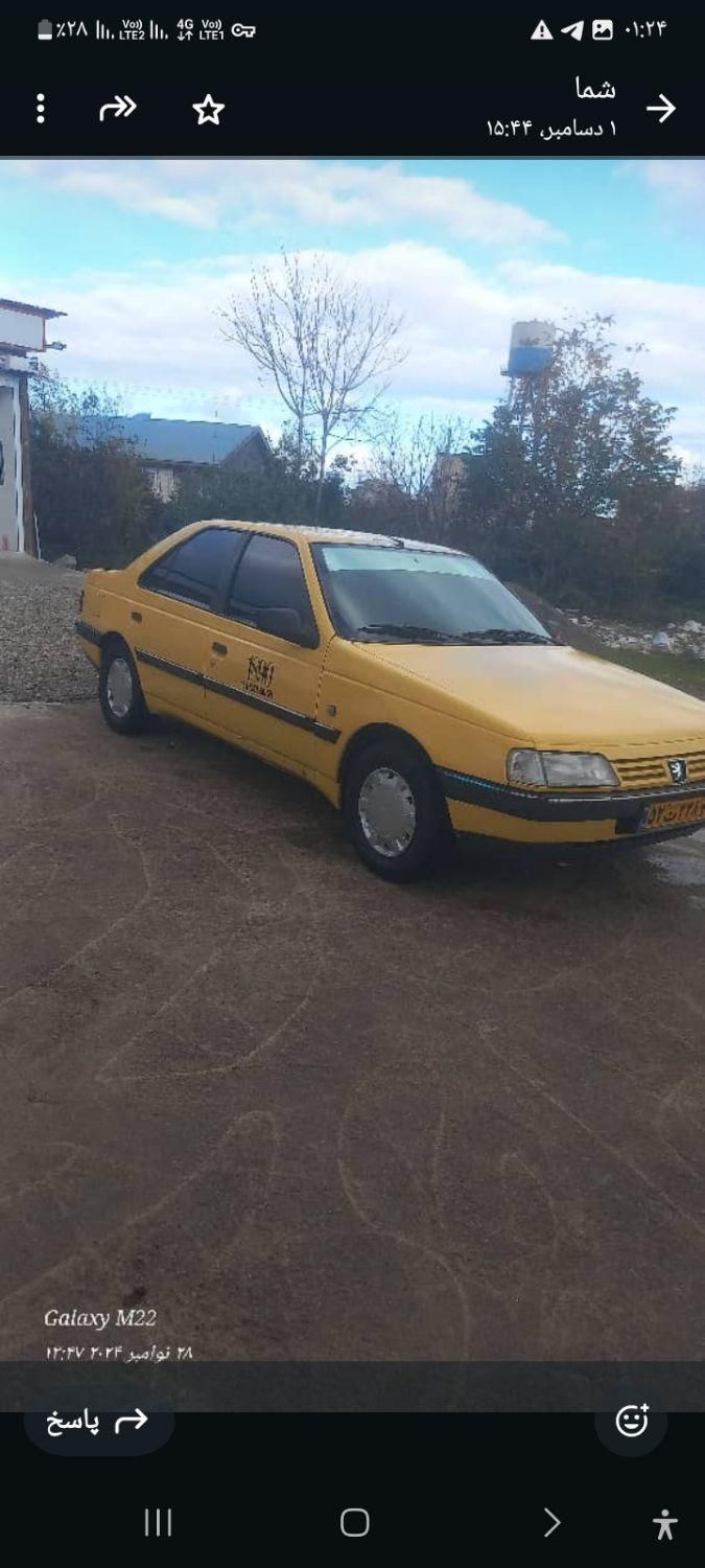پژو 405 GLI - دوگانه سوز CNG - 1386