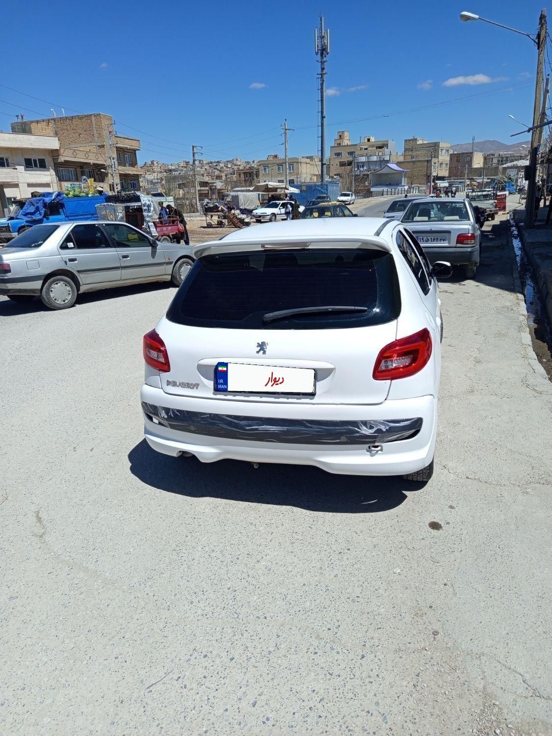 پژو 206 تیپ 2 - 1387