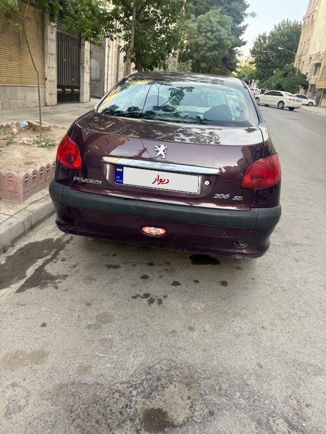 پژو 206 SD v8 - 1390