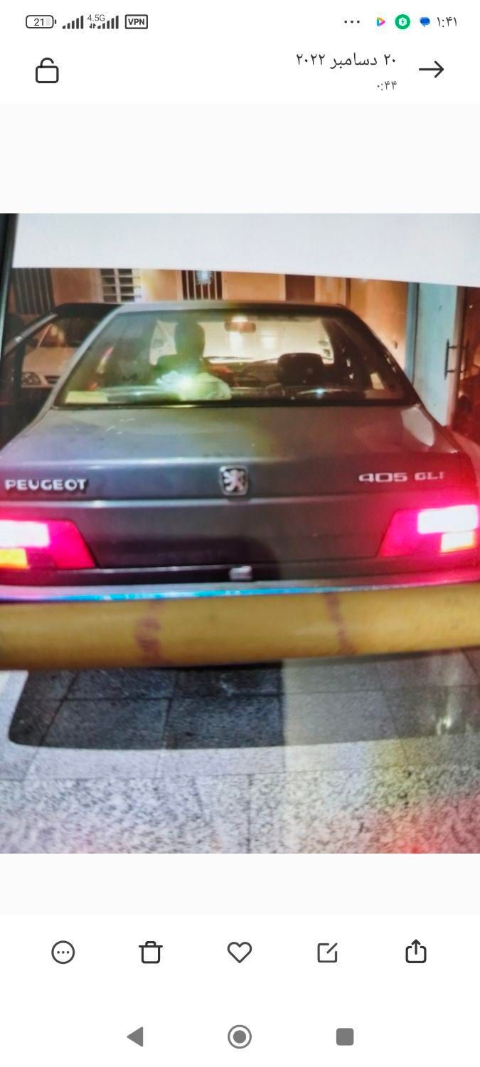 پژو 405 GLI - 1384