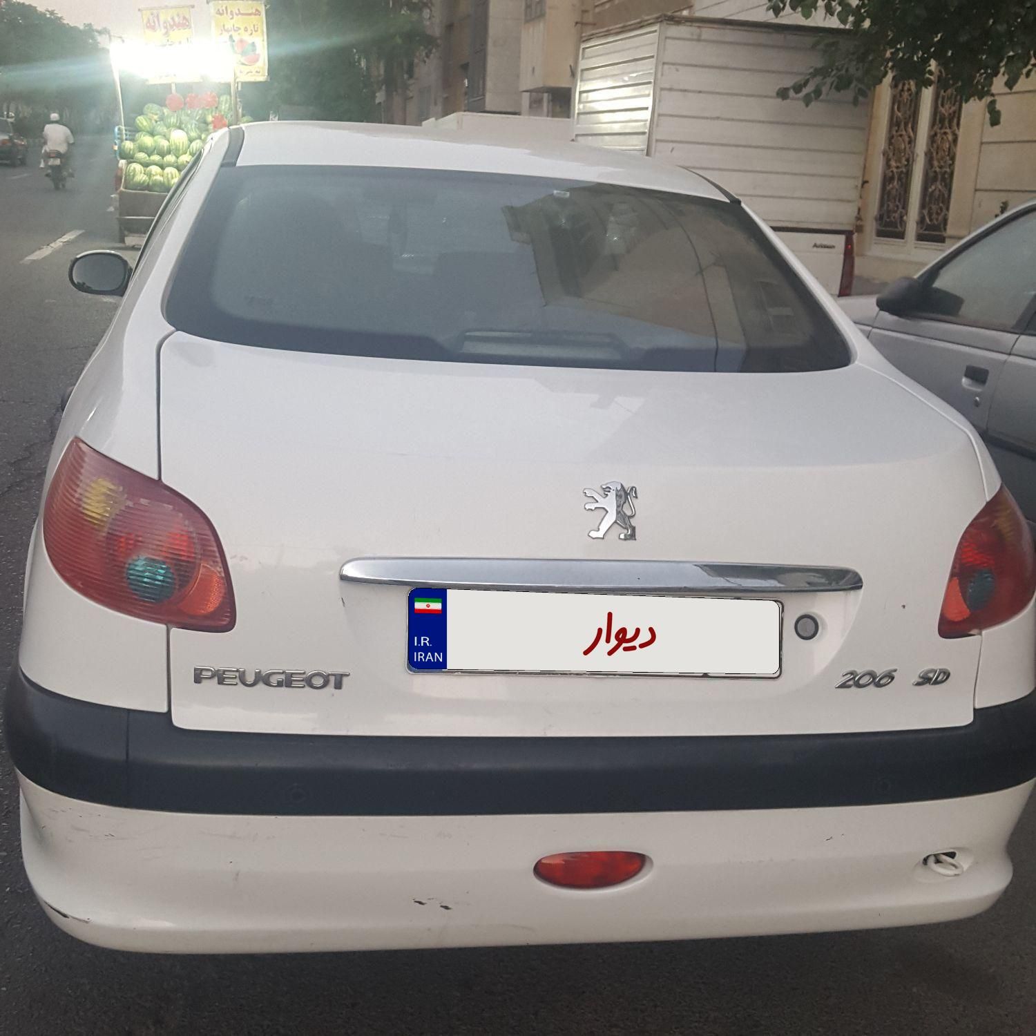 پژو 206 SD v8 - 1396