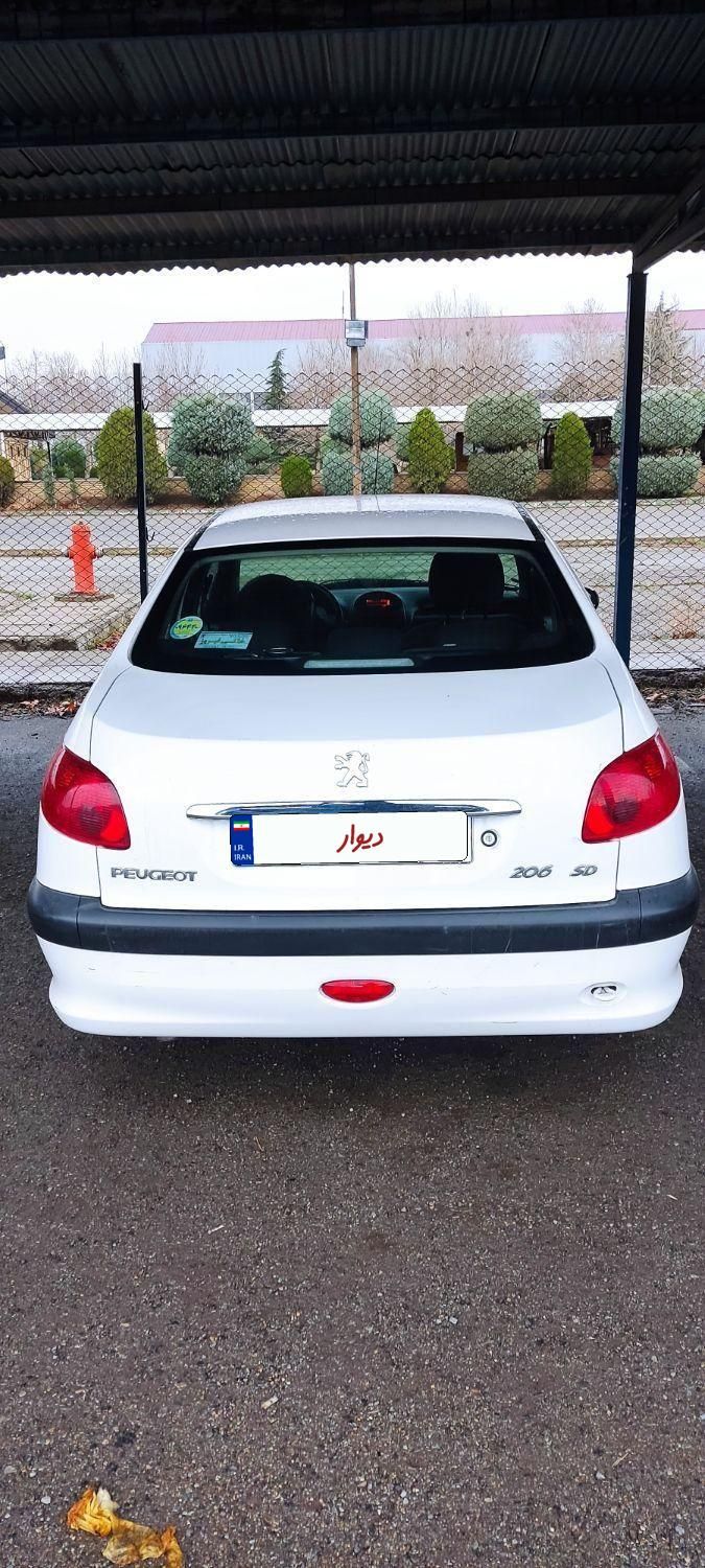 پژو 206 SD v8 - 1400