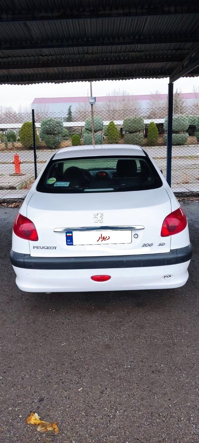 پژو 206 SD v8 - 1400