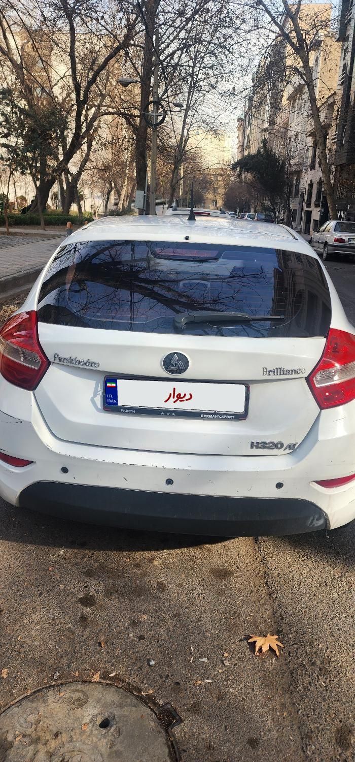 برلیانس H320 اتوماتیک 1500 - 2015