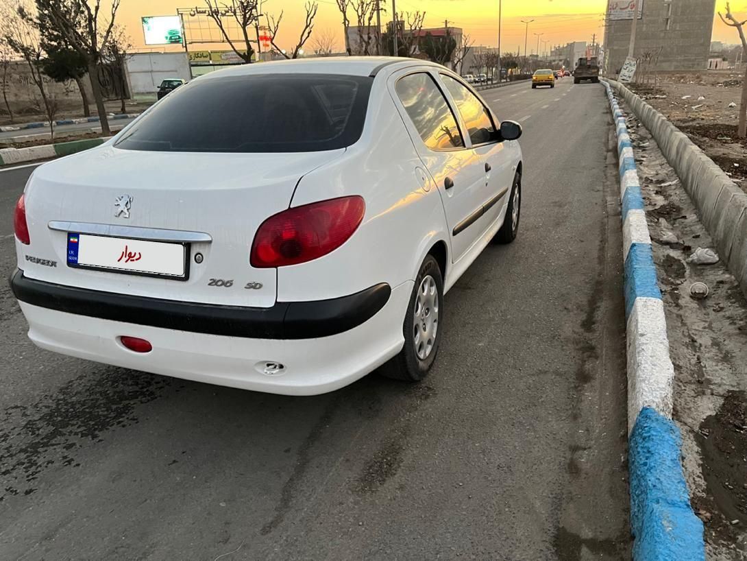 پژو 206 SD v8 - 1398
