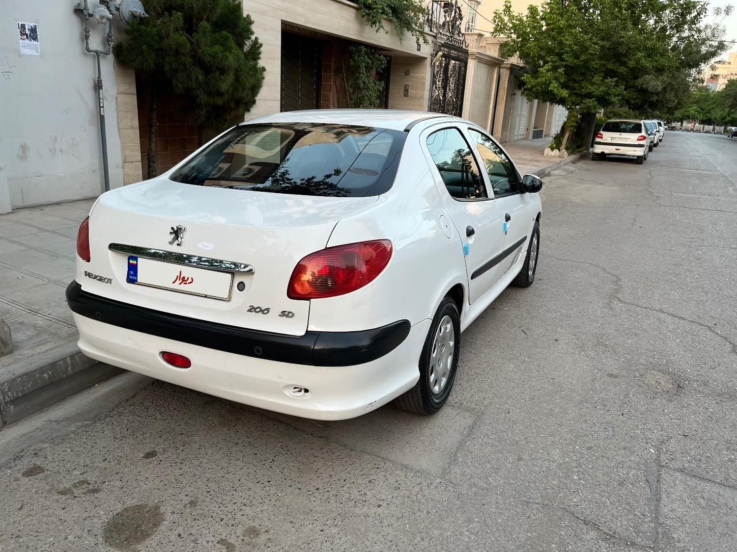 پژو 206 SD v8 - 1396