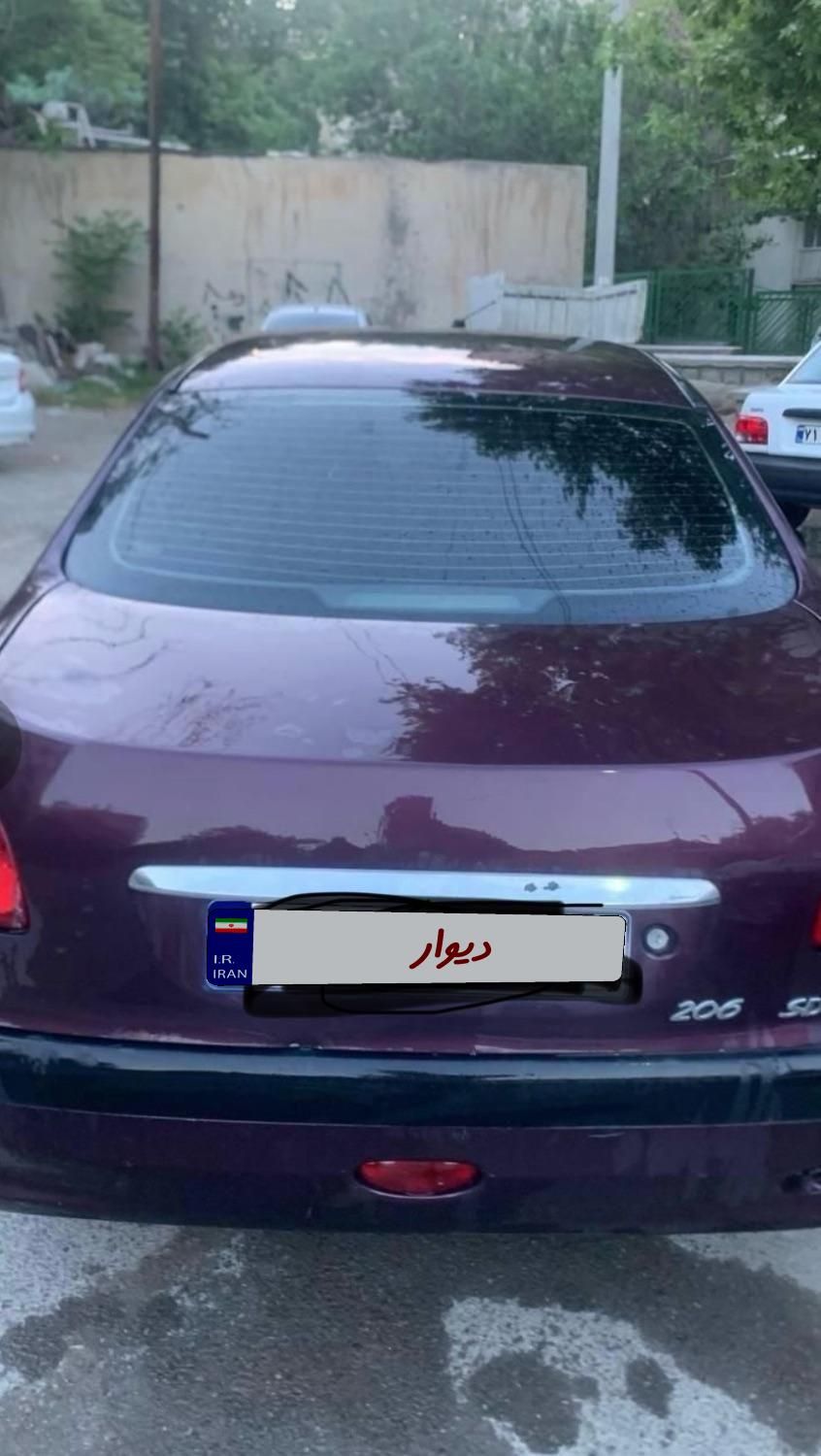 پژو 206 SD v8 - 1390