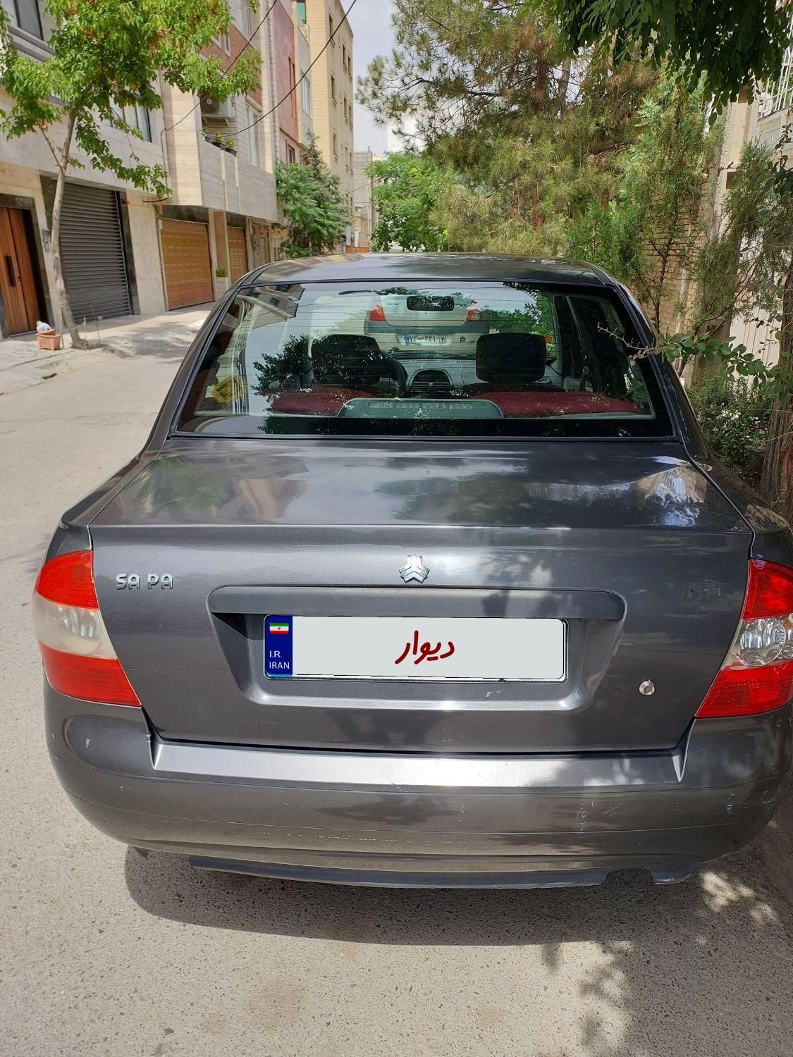 تیبا صندوق دار EX - 1395