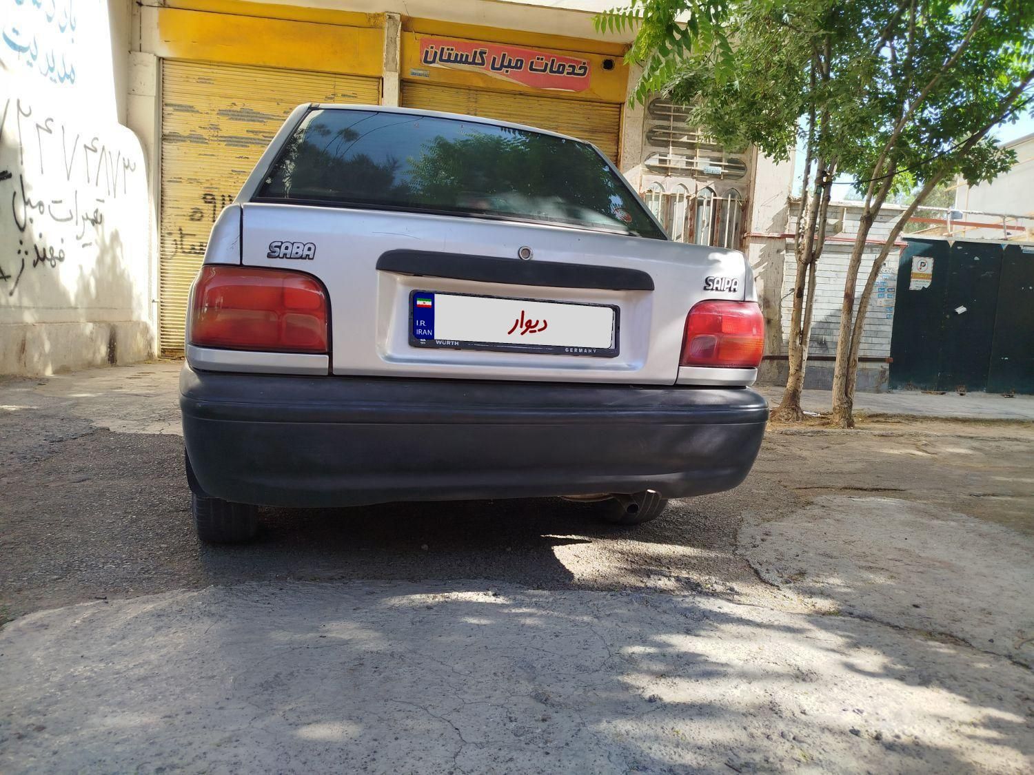 پراید صبا بنزینی - 1389