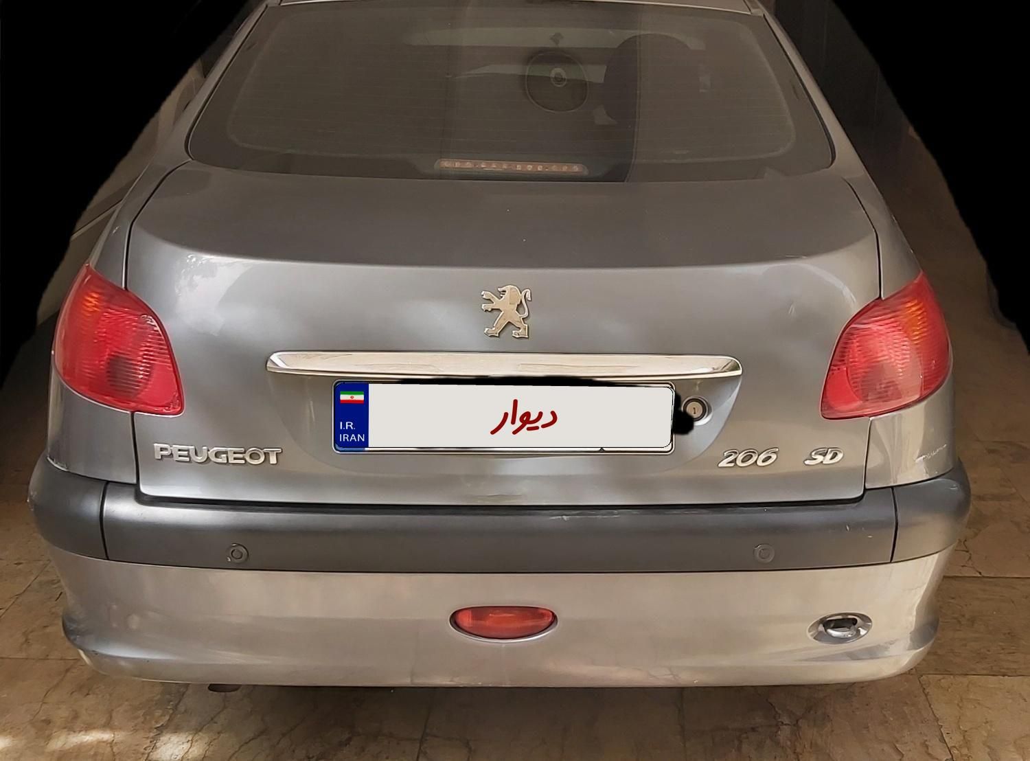 پژو 206 SD v8 - 1393