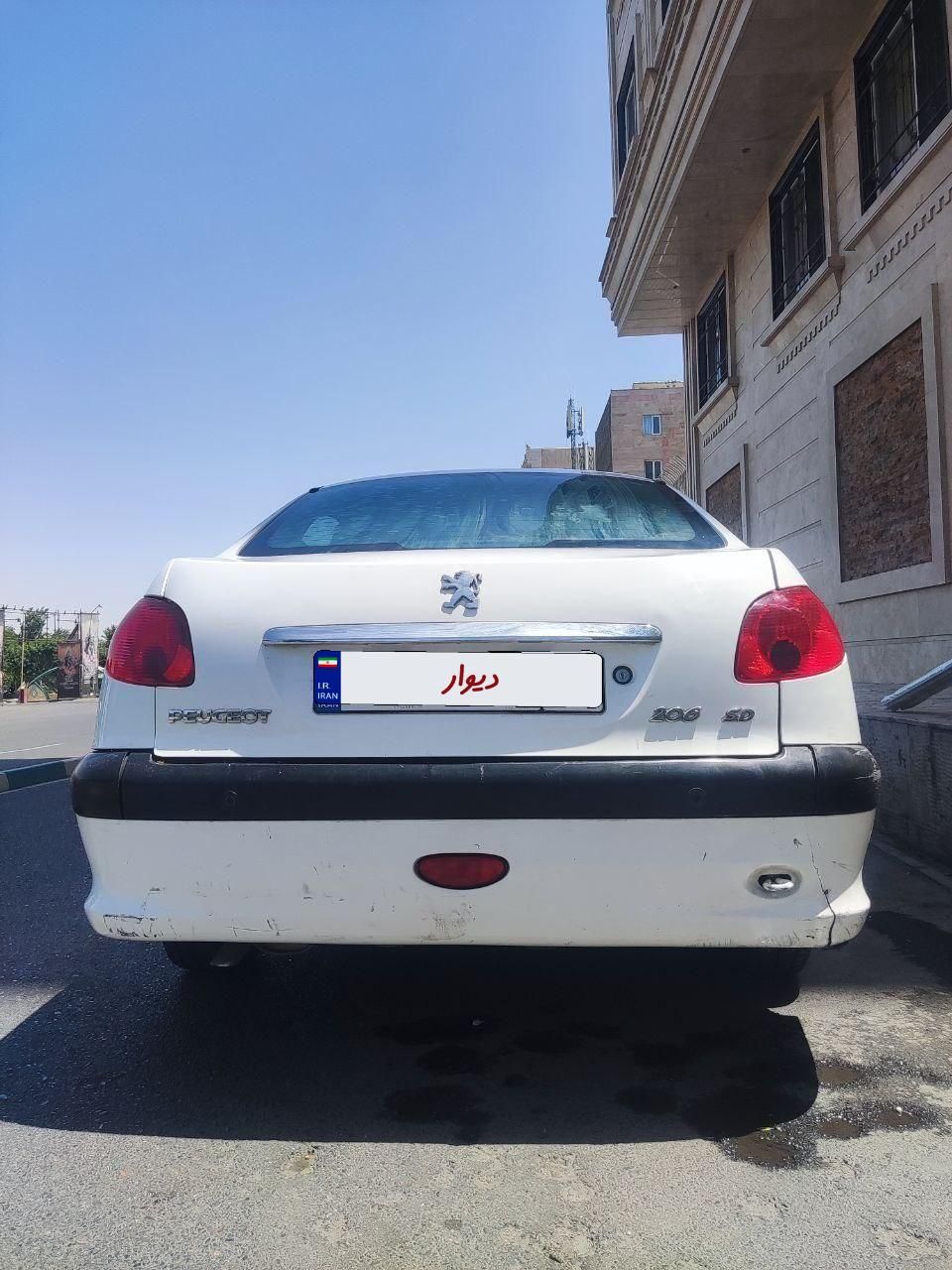 پژو 206 SD v8 - 1398