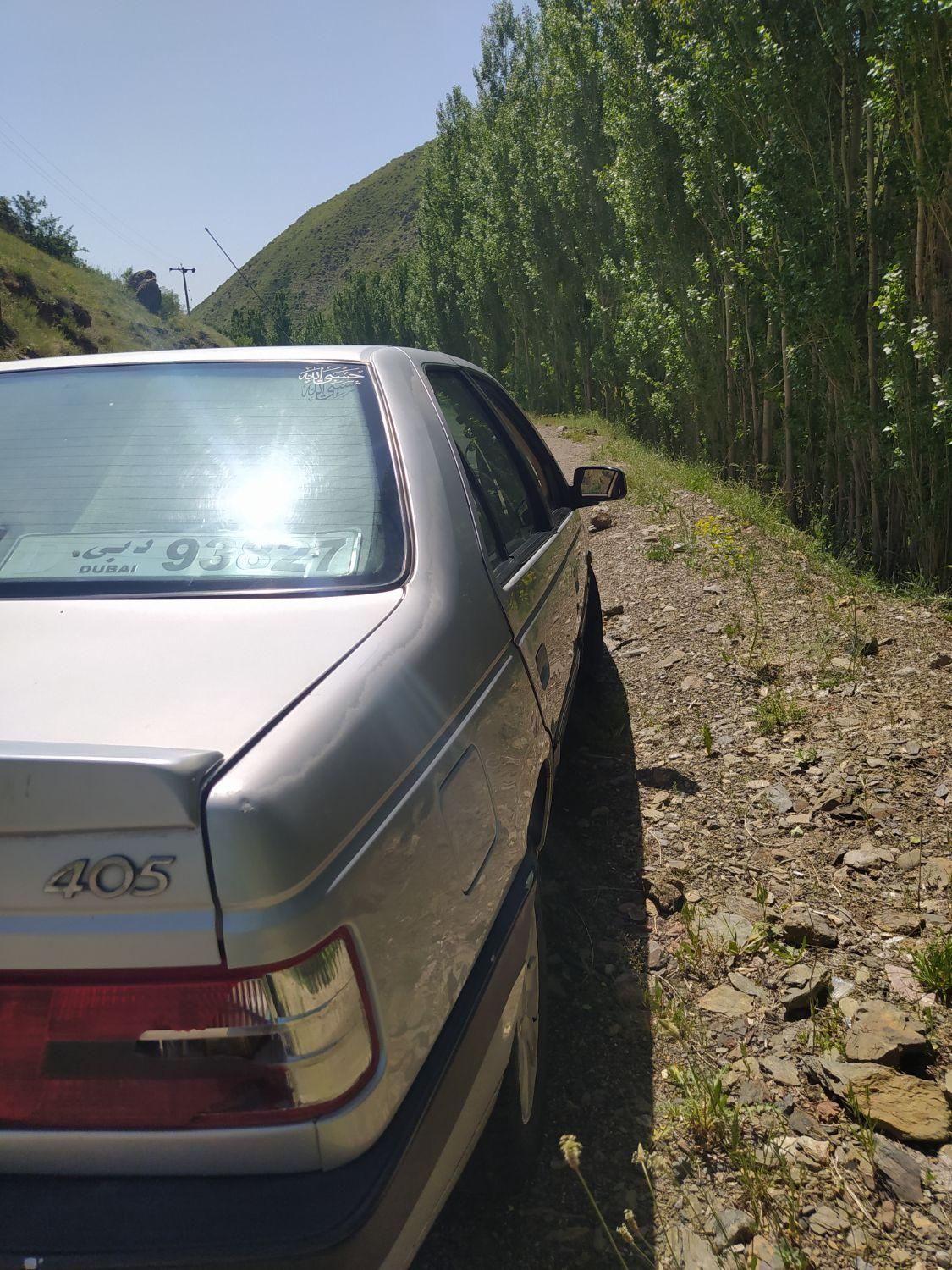 پژو 405 SLX دوگانه سوز XU7 - 1389
