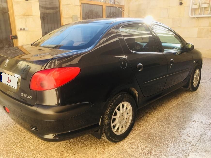 پژو 206 SD v8 - 1396