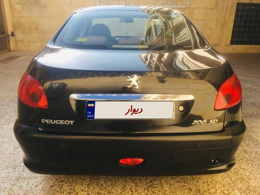 پژو 206 SD v8 - 1396