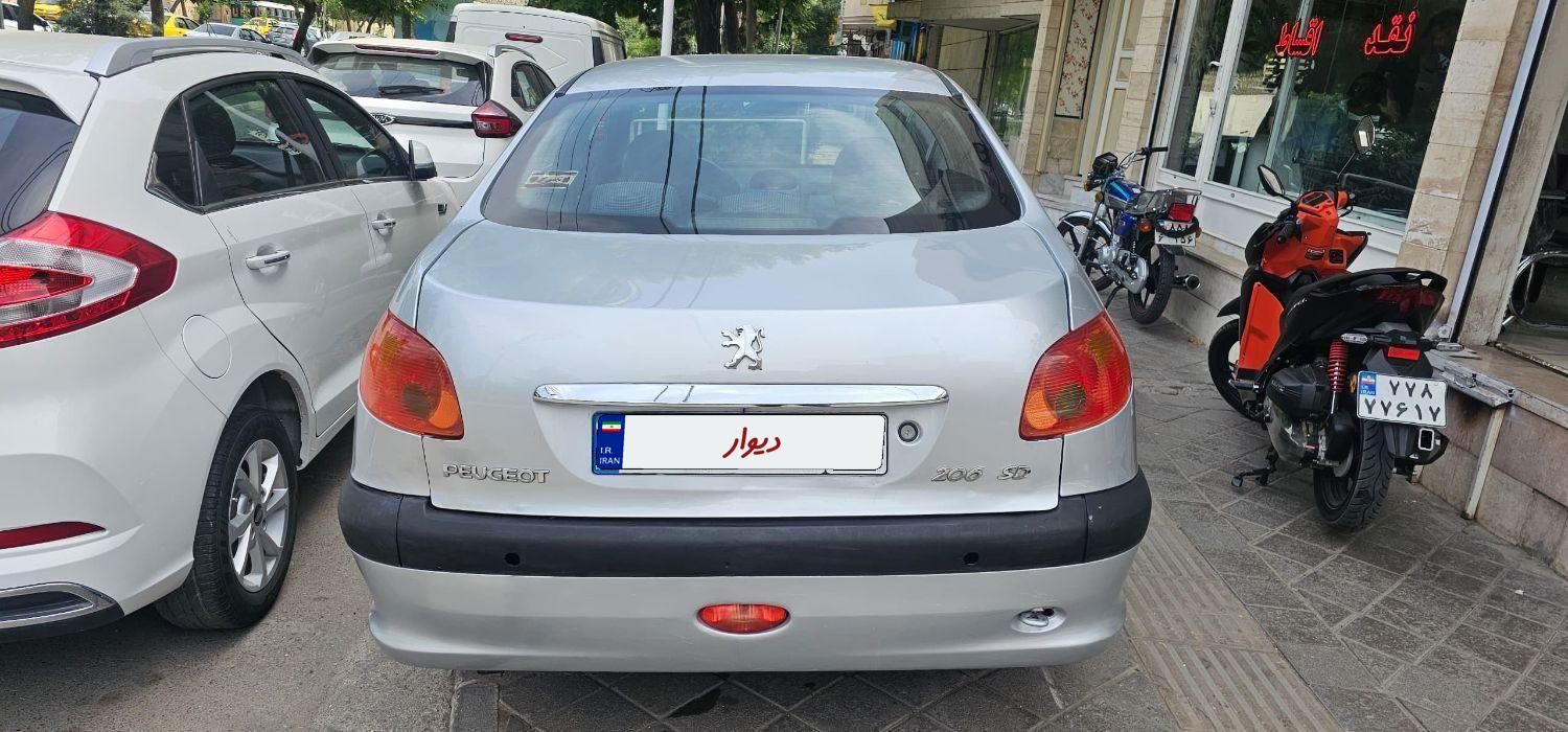 پژو 206 SD v8 - 1393