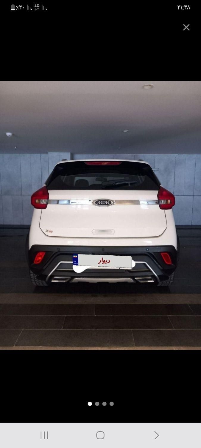 ام وی ام X22 دنده ای اسپرت لاکچری - 2021