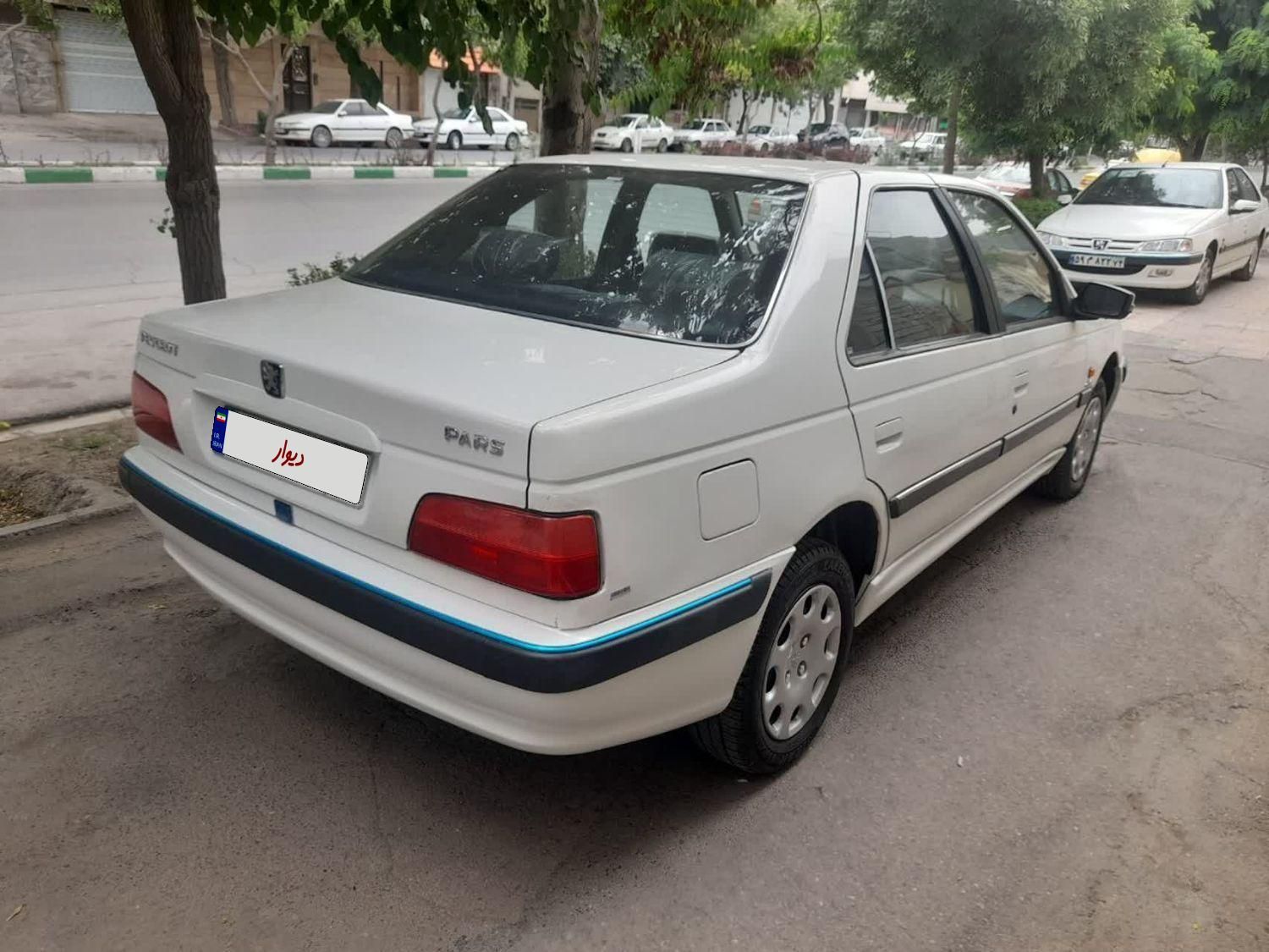 پژو پارس دوگانه سوز - 1387