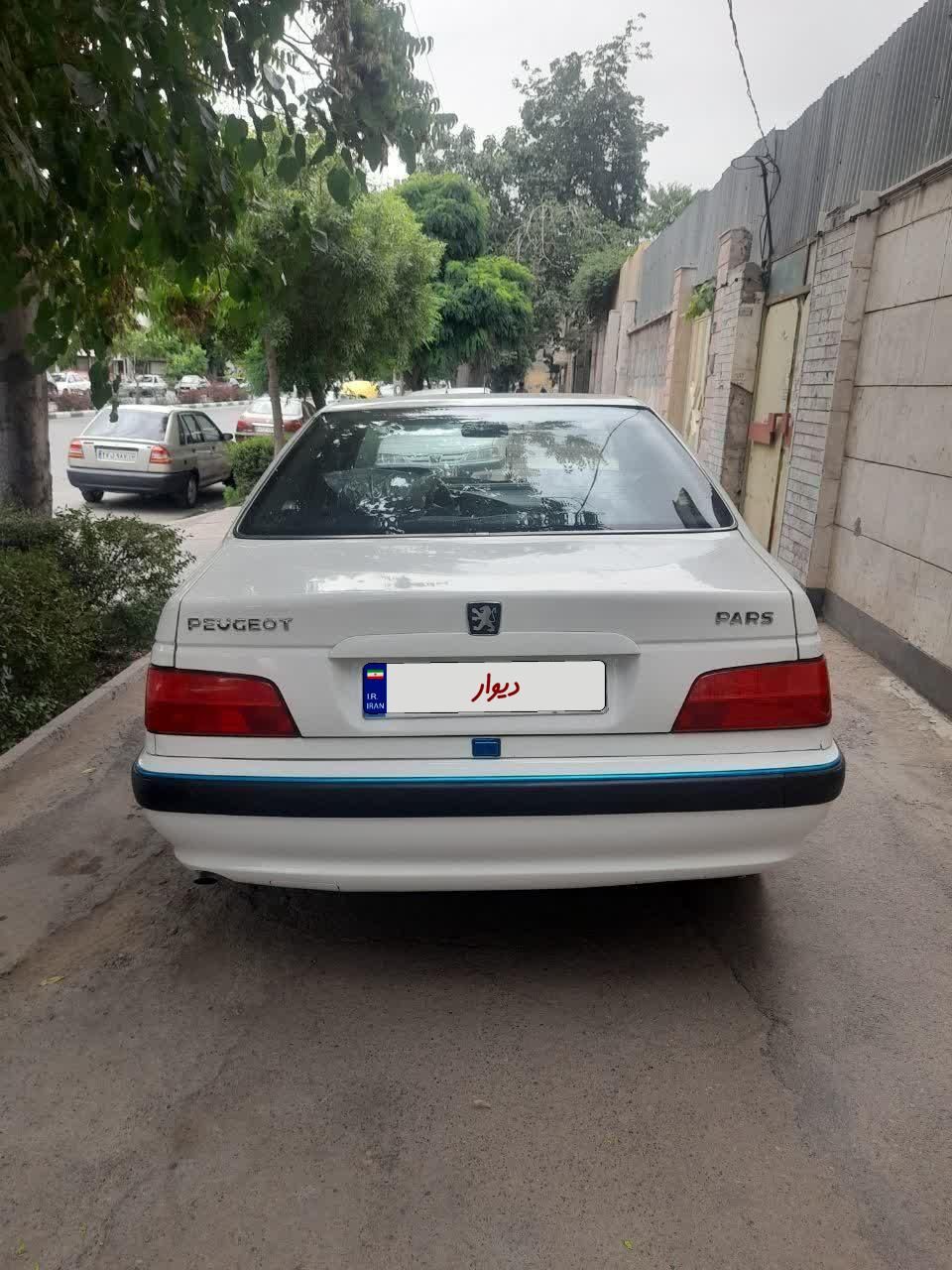 پژو پارس دوگانه سوز - 1387