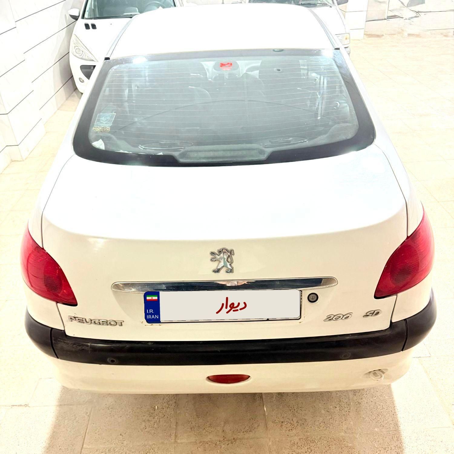 پژو 206 SD v8 - 1395