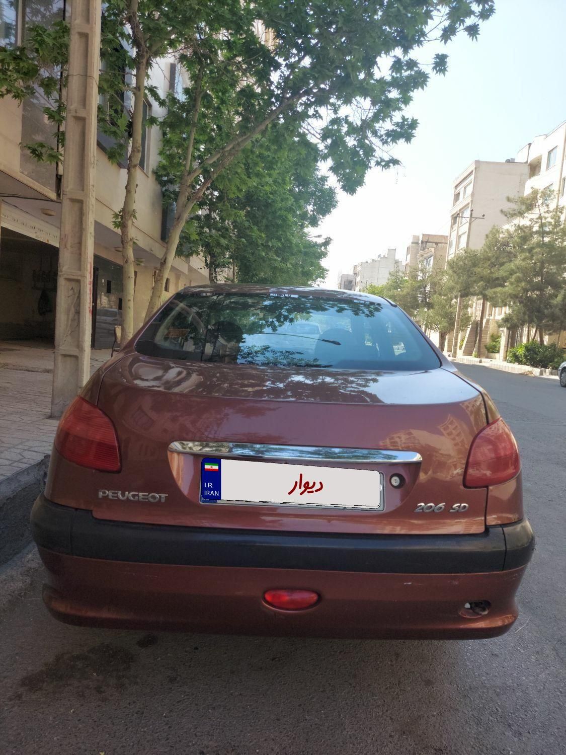 پژو 206 SD v8 - 1389