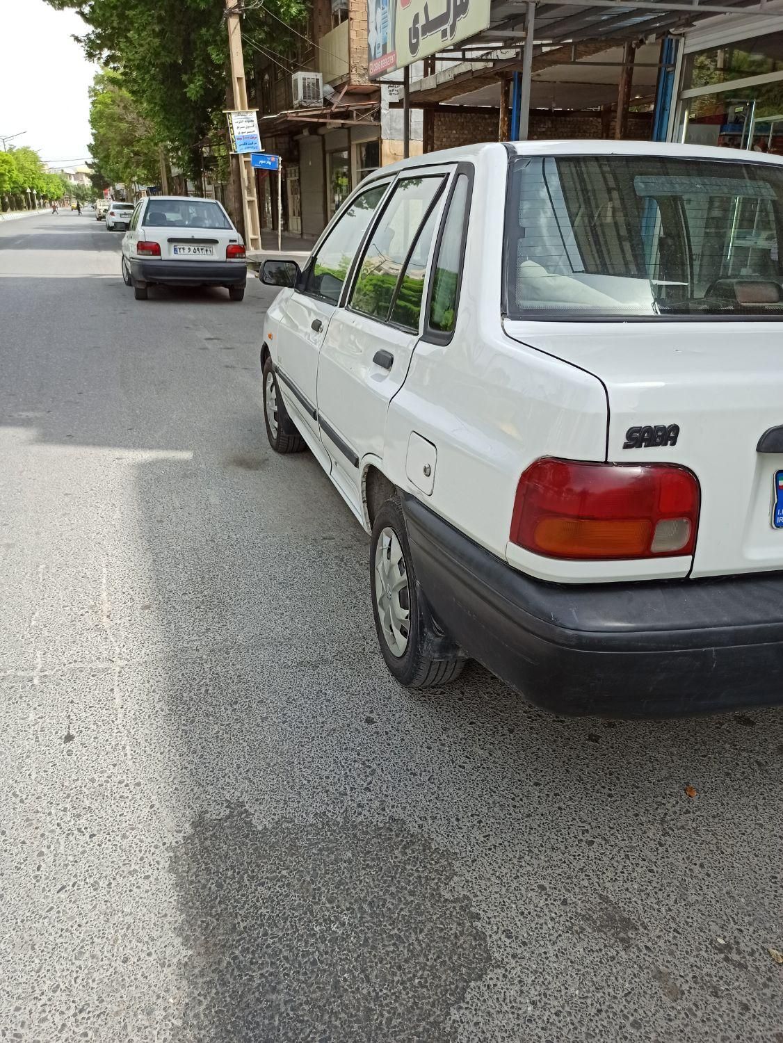 پراید صبا بنزینی - 1387