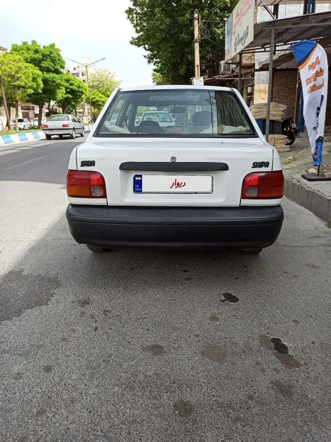 پراید صبا بنزینی - 1387