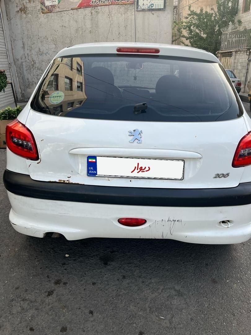پژو 206 تیپ 2 - 1399