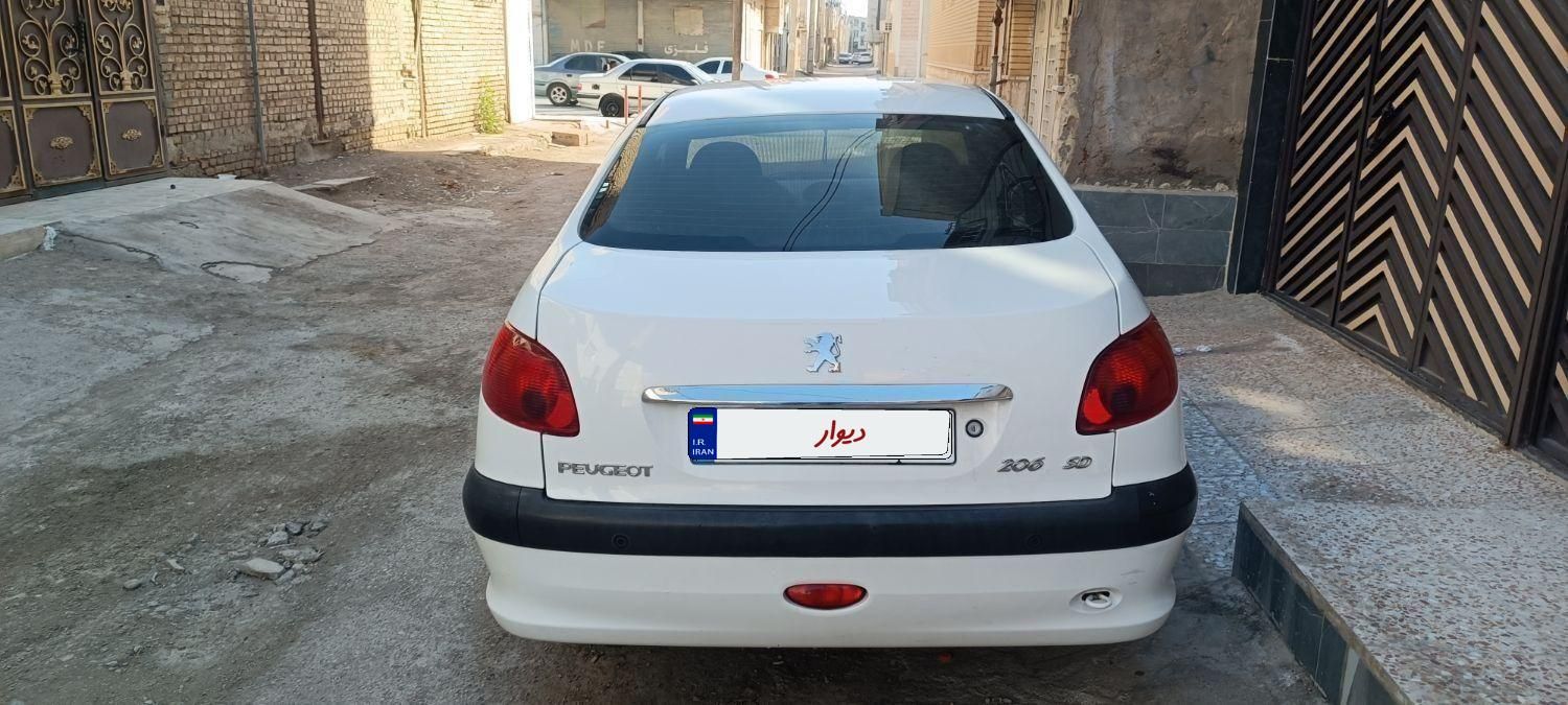 پژو 206 SD v8 - 1397