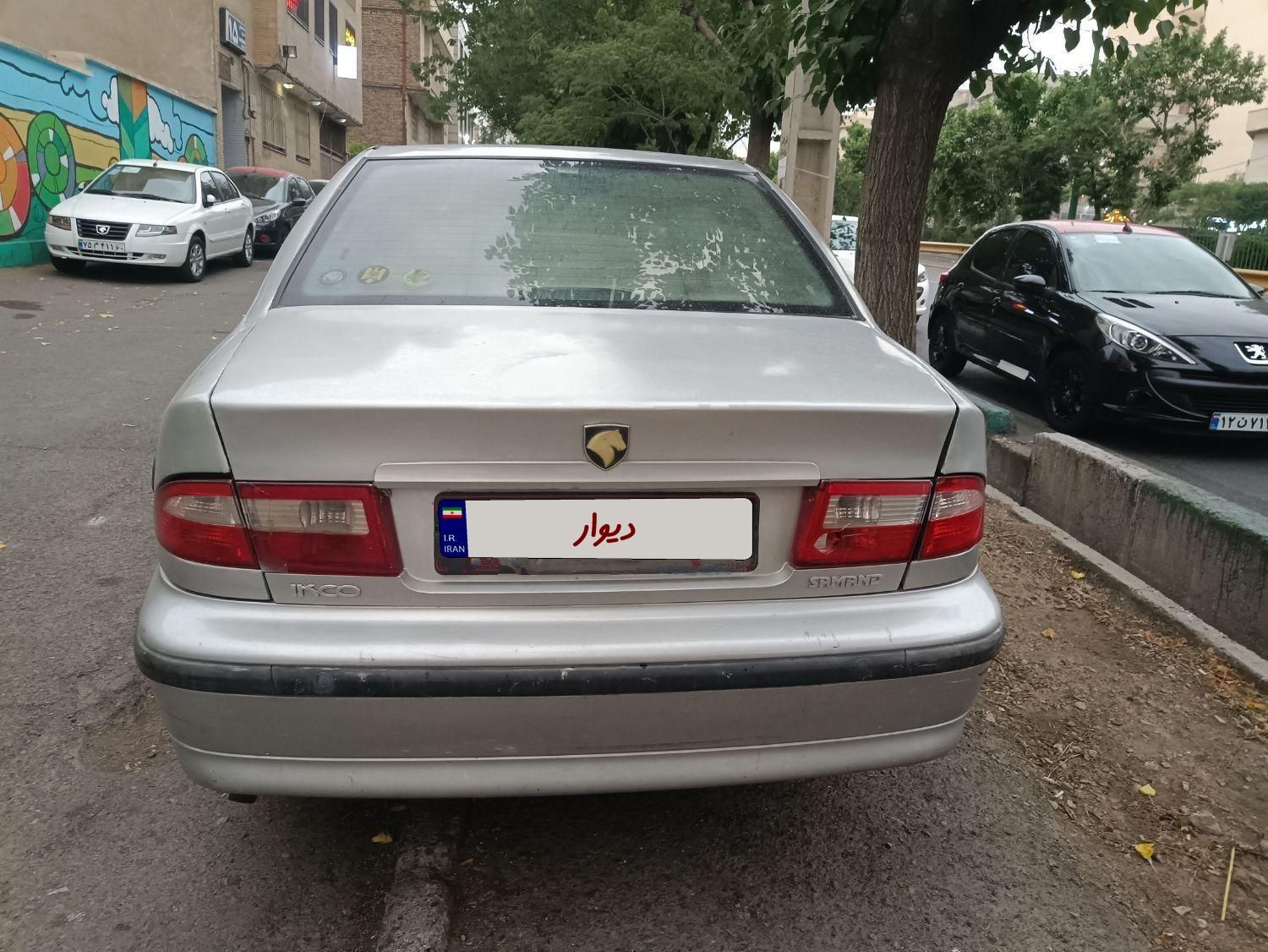 سمند X7 دوگانه سوز - 1384