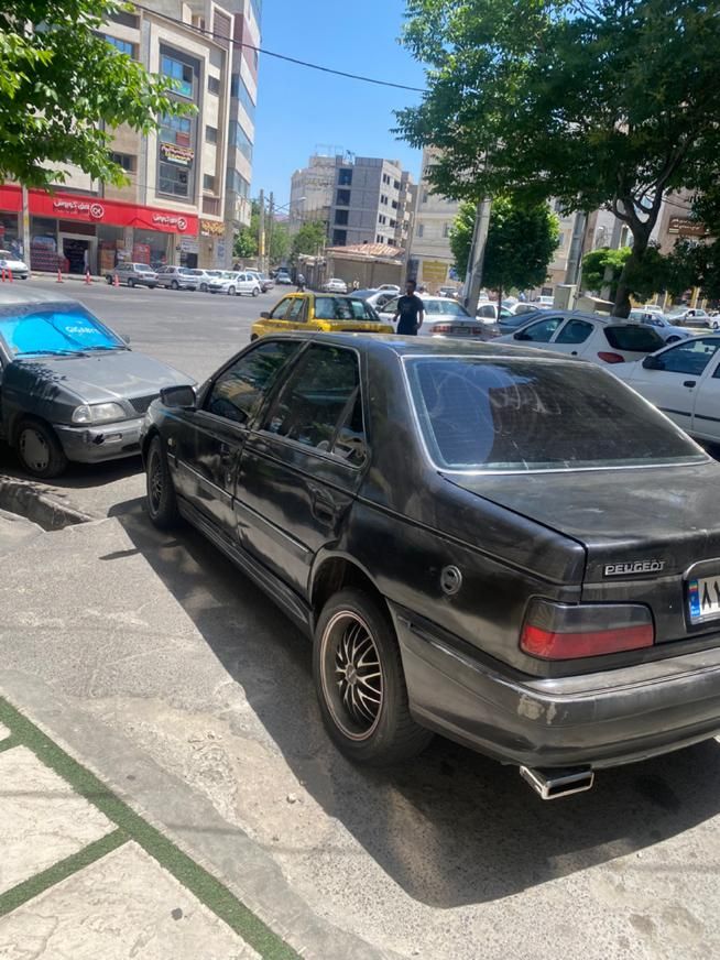 پژو پارس دوگانه سوز - 1381