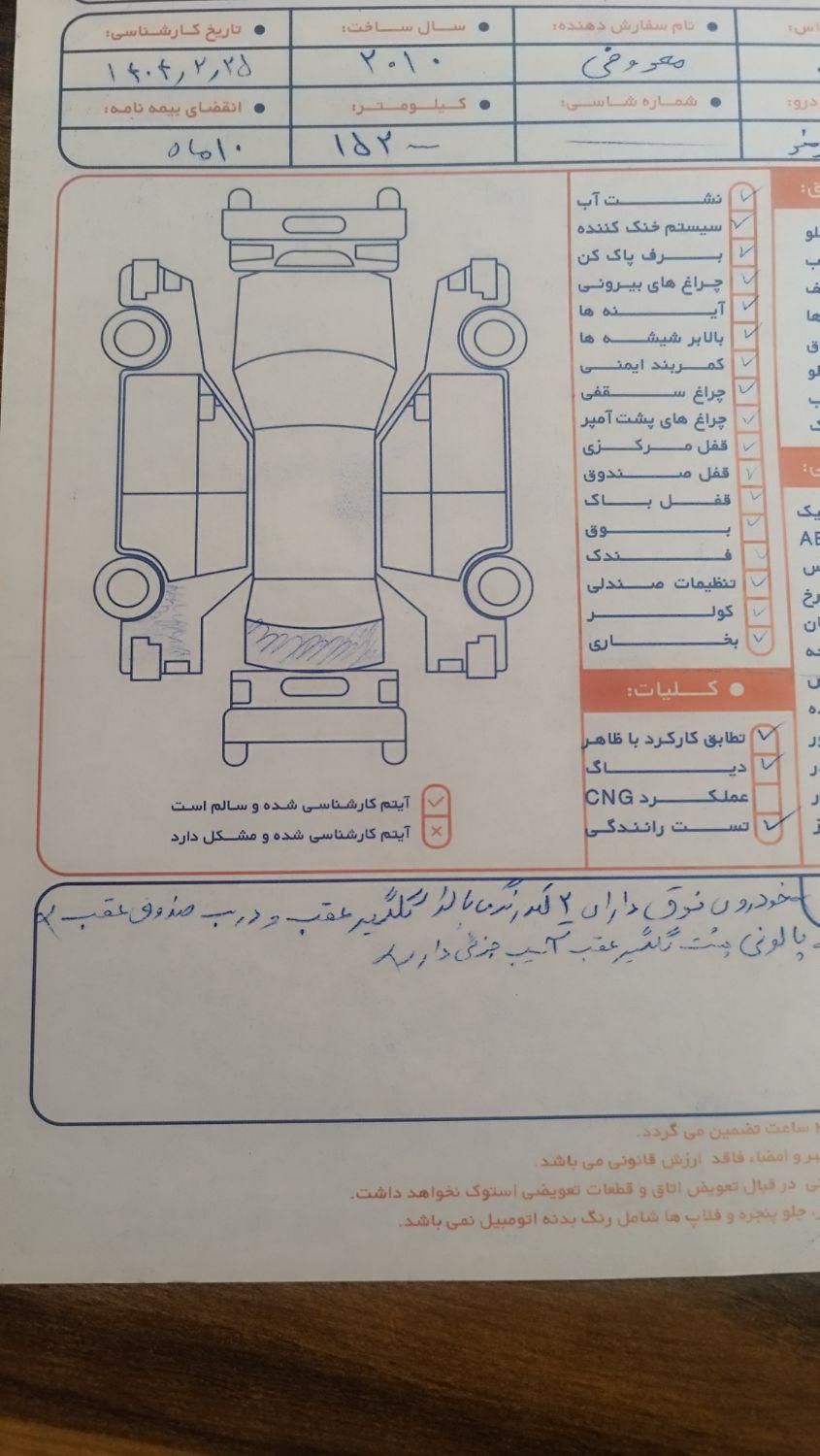 کیا اسپورتیج 6 سیلندر 2700cc - 2010